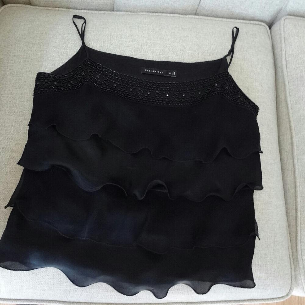 Enbelished tank top